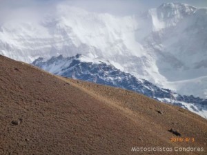 Vista do Cerro Aconcágua